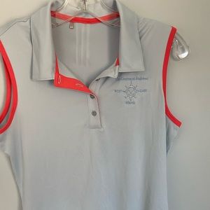 Adidas golf shirt for women size M.